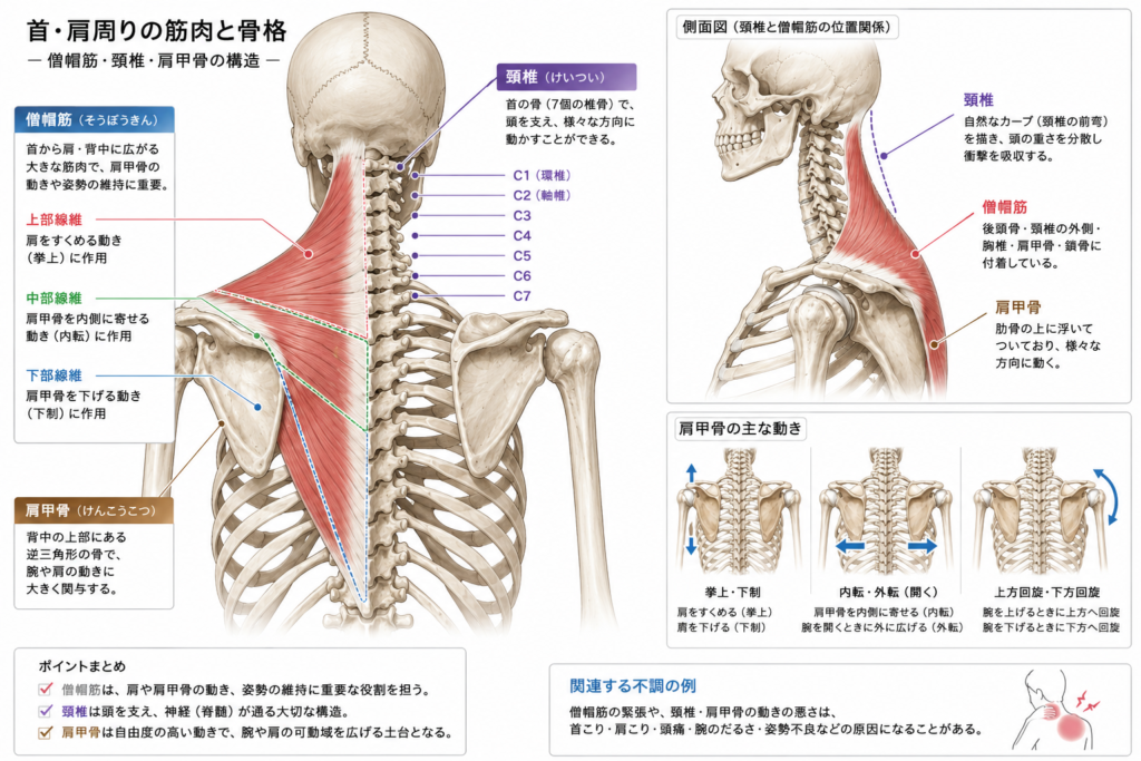 首こり